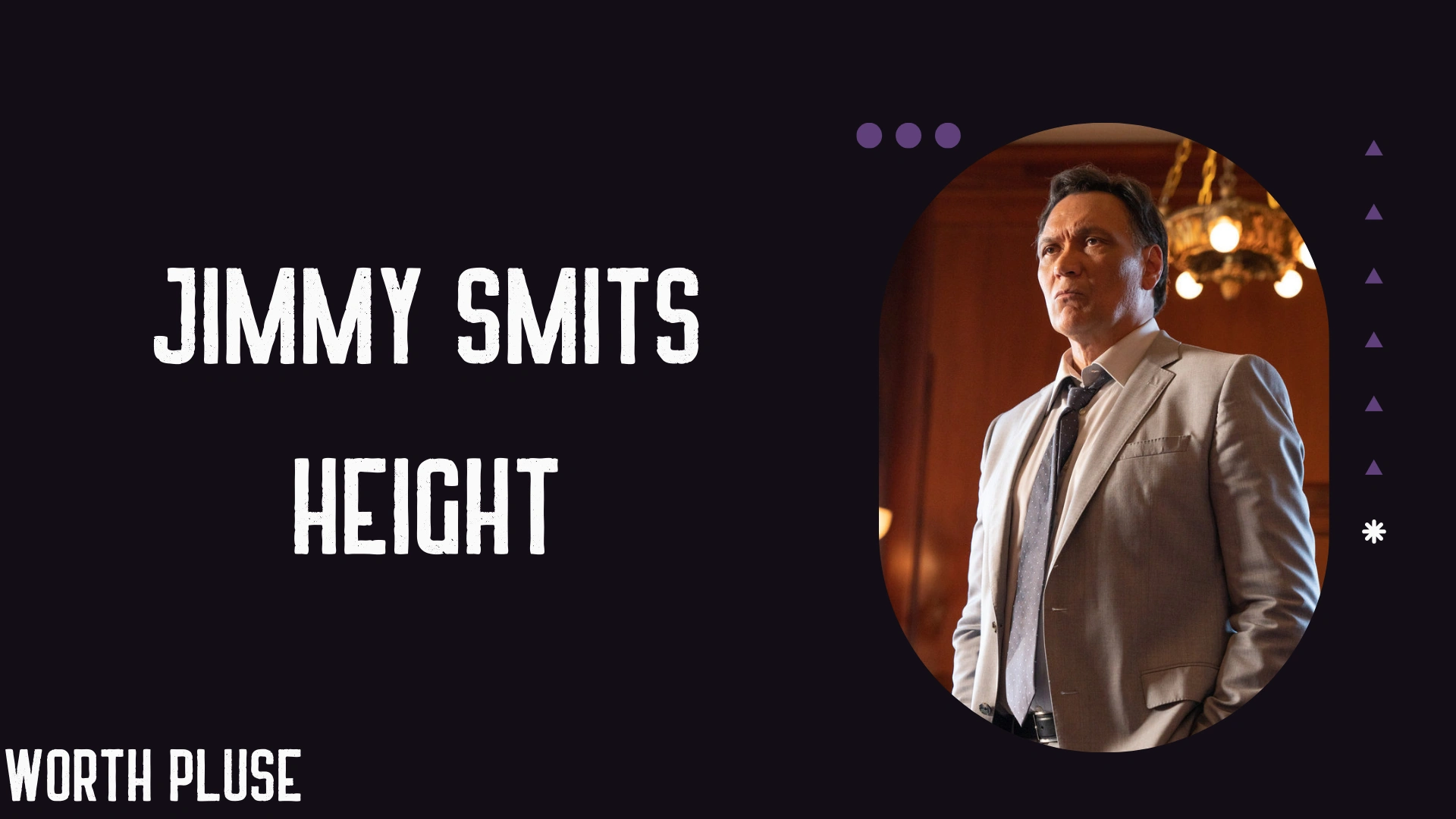 Jimmy Smits Height