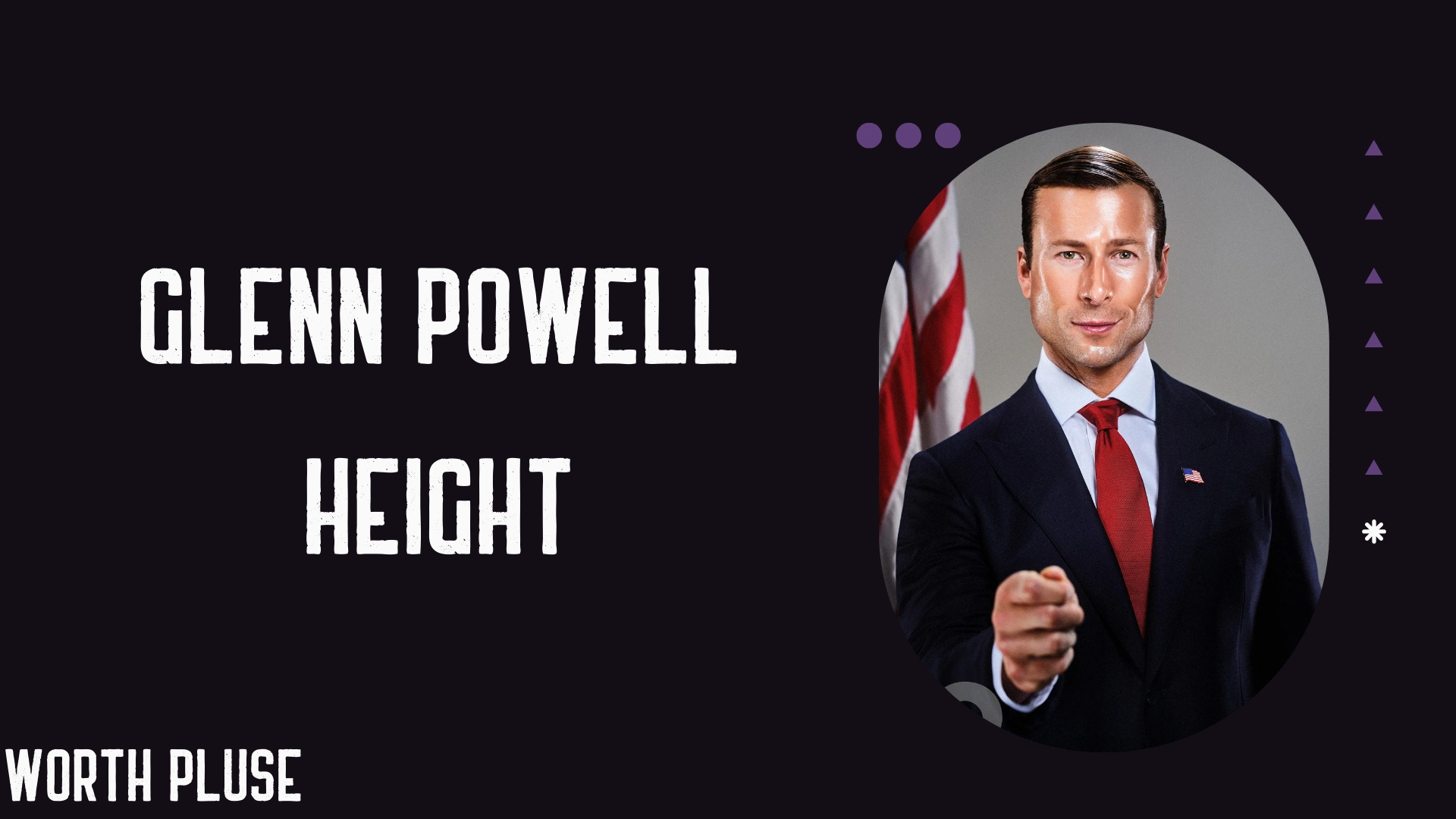 Glenn Powell Height